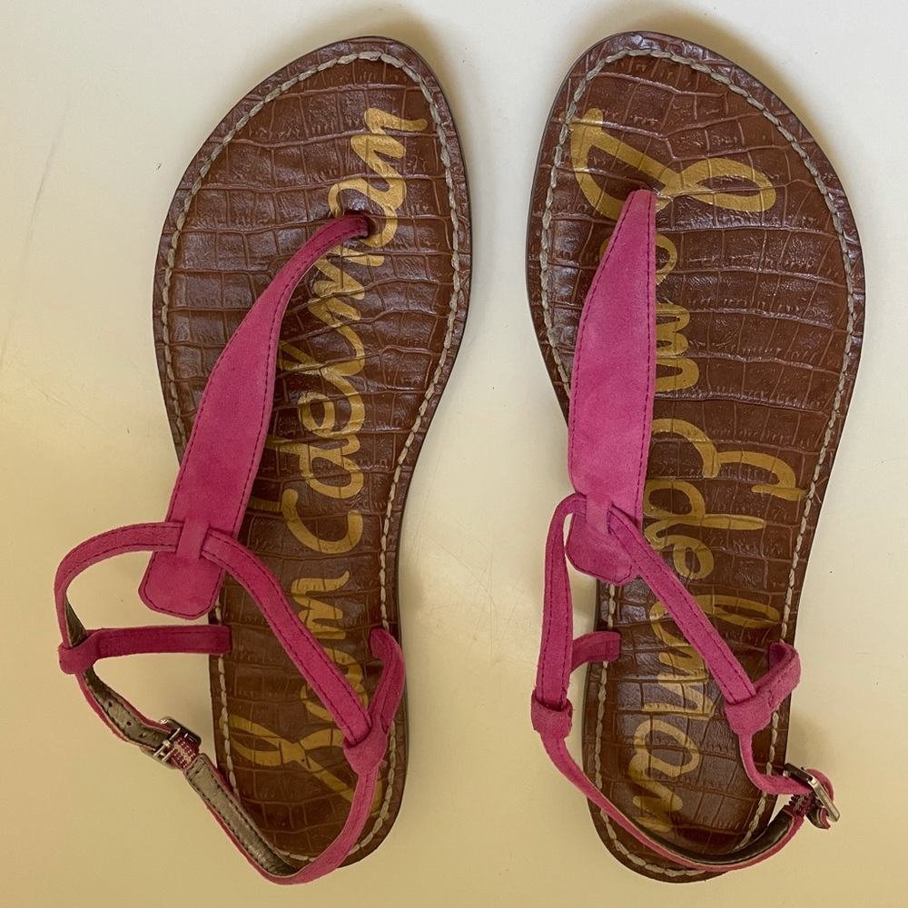 Sam Edelman T strap sandals